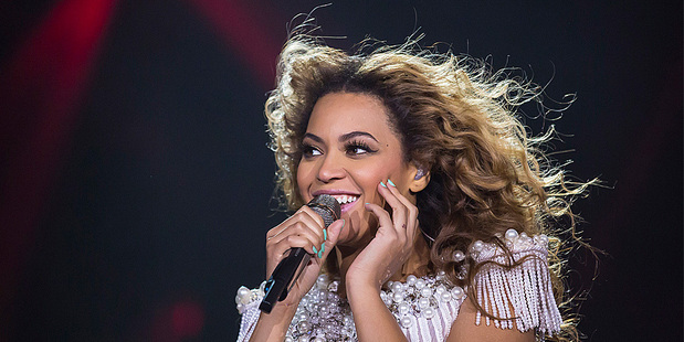 Beyonce performing in Zurich during her Mrs Carter World Tour. Photo/AP
