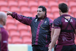 Queensland coach Mal Meninga. Photo / Getty Images