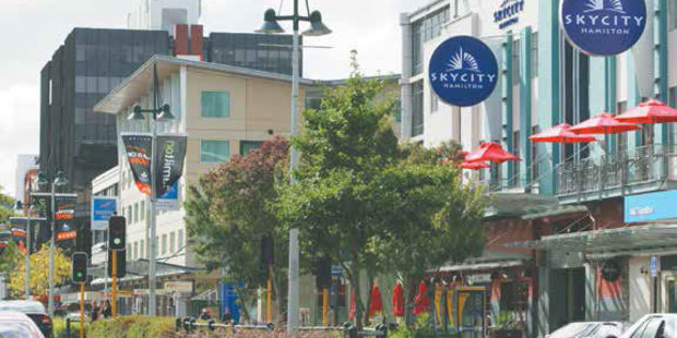 Hamilton was the first provincial centre to get a lift after the Auckland boom, reporting a gentle upturn about nine months ago. File Photo / Herald on Sunday