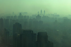 Just 27 of the 113 largest Chinese cities enjoyed "safe" air last year. Photo / Getty Images