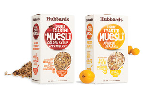 Hubbards markets its cereals as healthy and NZ-made.