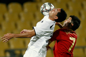 New Zealand's Jeremy Christie during the Confederations Cup Group A soccer match in Rustenburg, South Africa. Photo / Getty Images