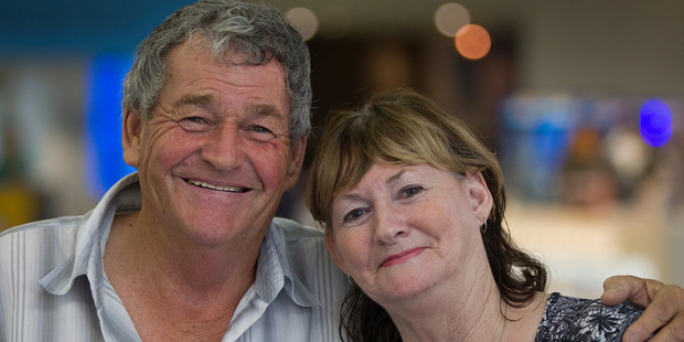 Paul White and his wife Joy. Photo / NZ Herald