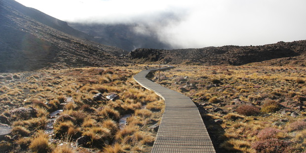 The Tongariro Crossing. Photo / Supplied