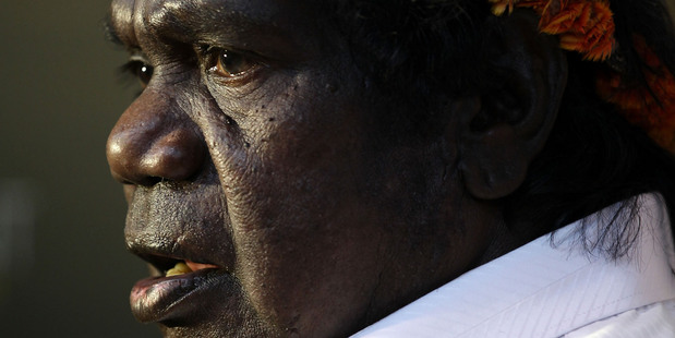 Mandawuy Yunupingu pushed Aboriginal music. Photo / Getty Images