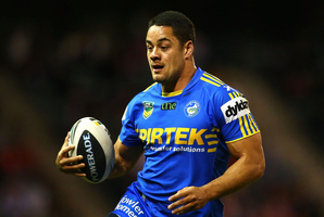 Jarryd Hayne: double digits. Photo / Getty Images