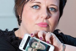 Cambridge hairdresser Abbey Missen says Snapchat is part of her daily routine. Photo / Rhys Palmer