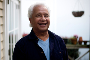 Professor Albert Wendt says writing is in his nature. Photo / Dean Purcell