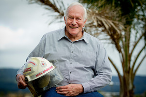 Brian Edwards served in the Auckland Fire Service for 49 years. Photo / Sarah Ivey