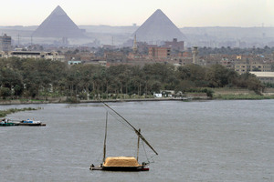 Egypt is using all of its share of the water - and the upstream countries are starting to use the water for irrigation, too. Photo / AP
