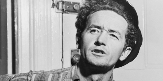 Woody Guthrie. Photo / AP