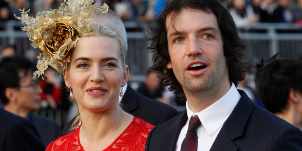 British actress Kate Winslet and her husband Ned Rocknroll are expecting. Photo / AP