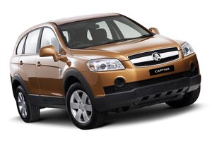 Holden's Captiva took top sales spot in New Zealand last month.