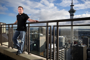 Charles Shrimpton is asking $3.5 million for his Metropolis apartment. Photo / Greg Bowker