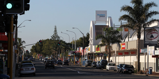 Hunters Corner is the focus of concern for groups wanting to clean up the prostitution scene. Photo / Janna Dixon