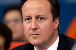 British Prime Minister David Cameron. Photo / APN