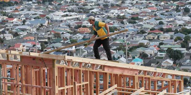 Canterbury building work rose 23 per cent in the first quarter. Photo / Mark Mitchell