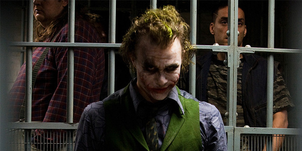 Heath Ledger as The Joker in The Dark Knight. Photo/Supplied