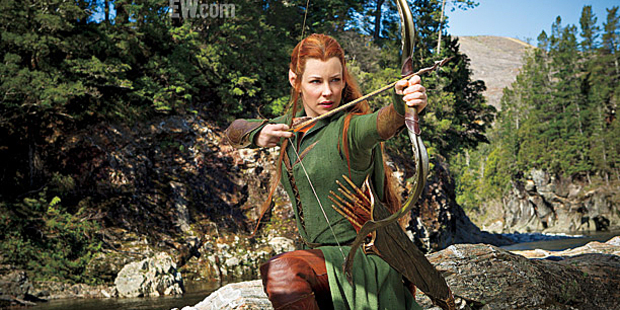 Evangeline Lilly as Tauriel.