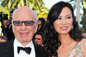 Rupert Murdoch, 82, married Wendi Deng, 44, in 1999. They have two children. Photo / Getty Images