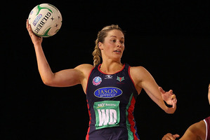 Julie Corletto has been ruled out of the Mystics' final two matches with a foot injury. Photo / Getty Images