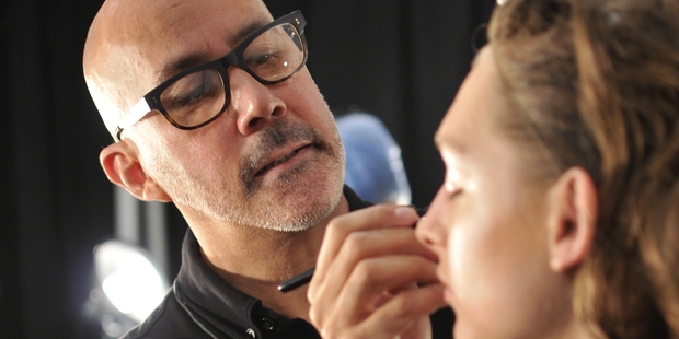MAC senior vice-president of global artist training, development and makeup artistry Gordon Espinet. Photo / Luca
