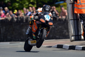 Kiwi Bruce Anstey at the Isle of Man TT. Photo / Supplied