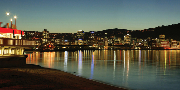 Oriental Bay on a sunny day in the middle of a food festival is a lovely place to walk off a few calories of over-indulgence. Photo / Wellington NZ