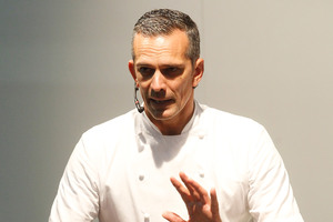 Josh Emett says chefs should listen to their food. Photo / Christine Cornege