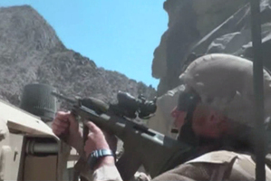 The 12-minute battle near Baghak was captured by a soldier's "helmet-cam". Photo / New Zealand Defence Force