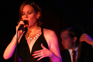 Molly Ringwald shined her brightest when she let rip a little at the Tuning Fork. Photo / Garry Brandon