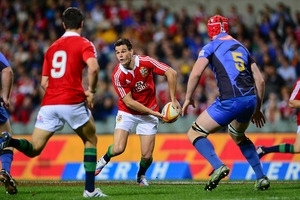 Jonny Sexton is one Lions player Waratahs coach Michael Cheika knows and admires. Photo / AP