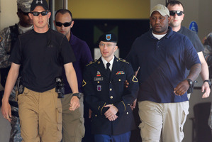 As Bradley Manning stands trial for revealing military emails to WikiLeaks founder Julian Assange,US civil rights watchers say journalists are being targeted for doing their job. Photo / AP