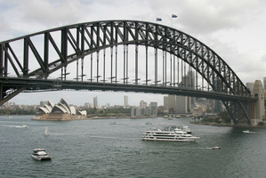 The iconic Sydney Harbour Bridge. Photo / Mark Mitchell