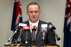 Prime Minister John Key yesterday refused to be drawn on whether New Zealand's spies used the system. Photo / Mark Mitchell