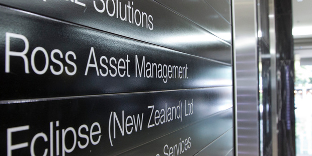 The Ross Asset Management office in Wellington, at the time of the scheme's collapse. Photo / Mark Mitchell