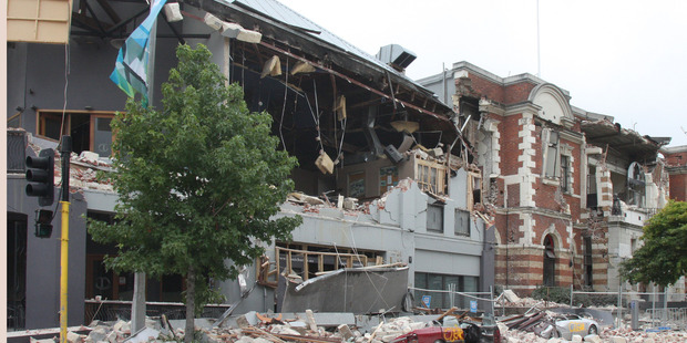 The Christchurch rebuild has been touted as a bonanza for our economy. Photo / Geoff Slaon