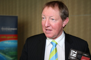 Housing Minister Nick Smith has made it clear the Government will not remove the power to intervene. Photo / NZPA