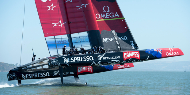 Emirates Team New Zealand. Photo / Chris Cameron