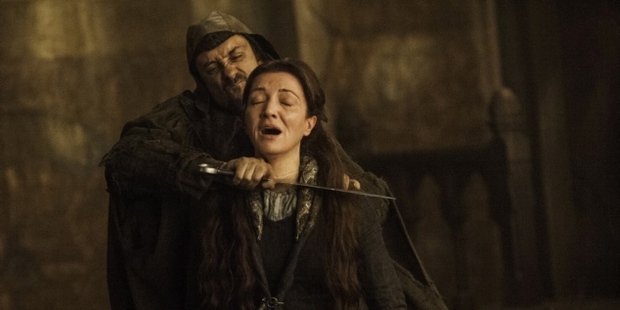 A scene from the controversial 'red wedding' episode of Game of Thrones. Photo / Supplied