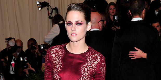 Kristen Stewart at the MET Couture Costume benefit. Photo/AP