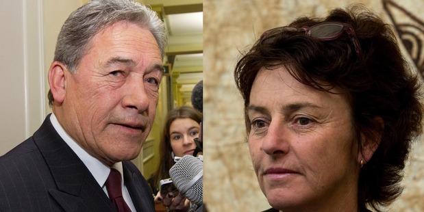 Winston Peters says he will send a copy of his speech to Dame Susan Devoy. Photo / Mark Mitchell, Brett Phibbs