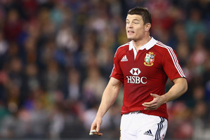 Brian O'Driscoll is on his final Lions tour. Photo / Getty Images