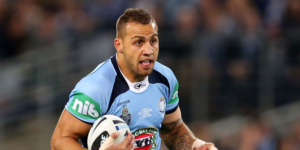 Blake Ferguson has a history of disciplinary problems, having already been suspended and fined this season. Photo / Getty Images