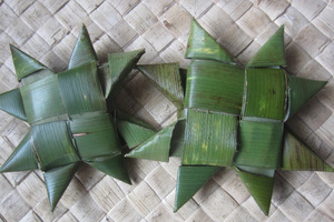 Craft Matariki Flax Stars.