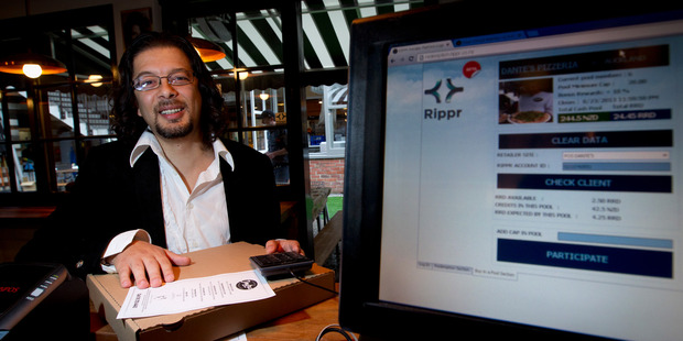 Enis Bacova's Rippr product is a web-based system that grocery retailers, restaurants and cafes can use to offer rewards to customers. Photo / Sarah Ivey
