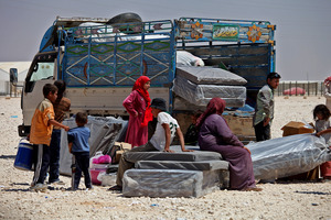 Syrian refugees. Photo / AP