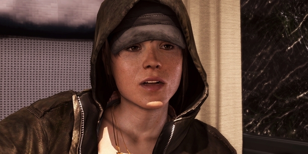 Two Souls character Jodie Holmes was modelled on, and portrayed by, actress Ellen Page.