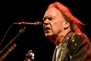 Neil Young, mammoth or dinosaur? Photo / Richard Robinson