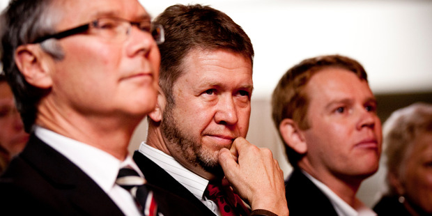 Labour MP David Cunliffe (centre) said it would be tempting for the government to get involved in the outcome of MediaWorks' dealings with Inland Revenue. Photo/ Dean Purcell.